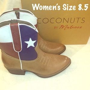 NWT Coconuts by Matisse Lonestarr Boots